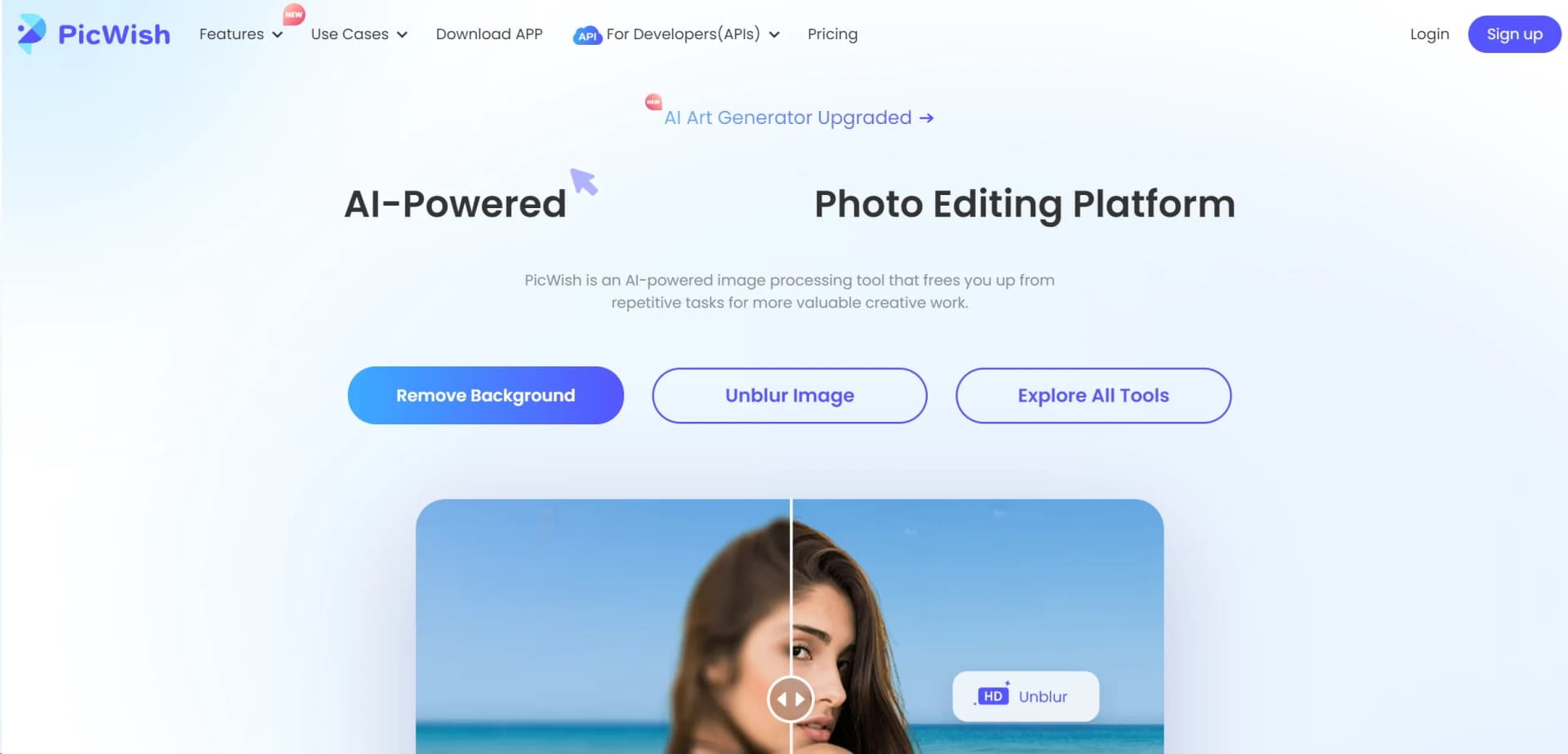 PicWish screenshot