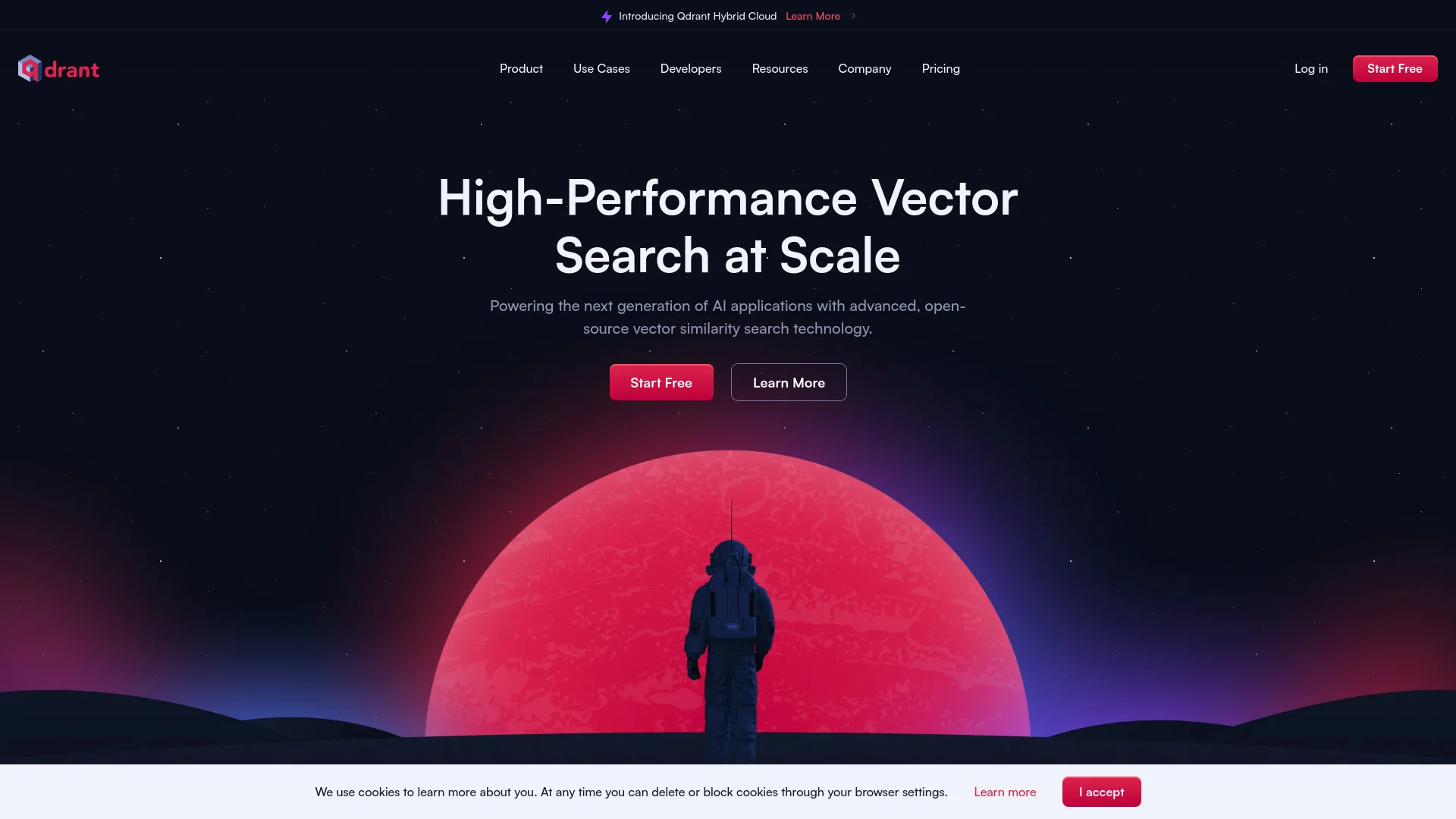 Qdrant screenshot