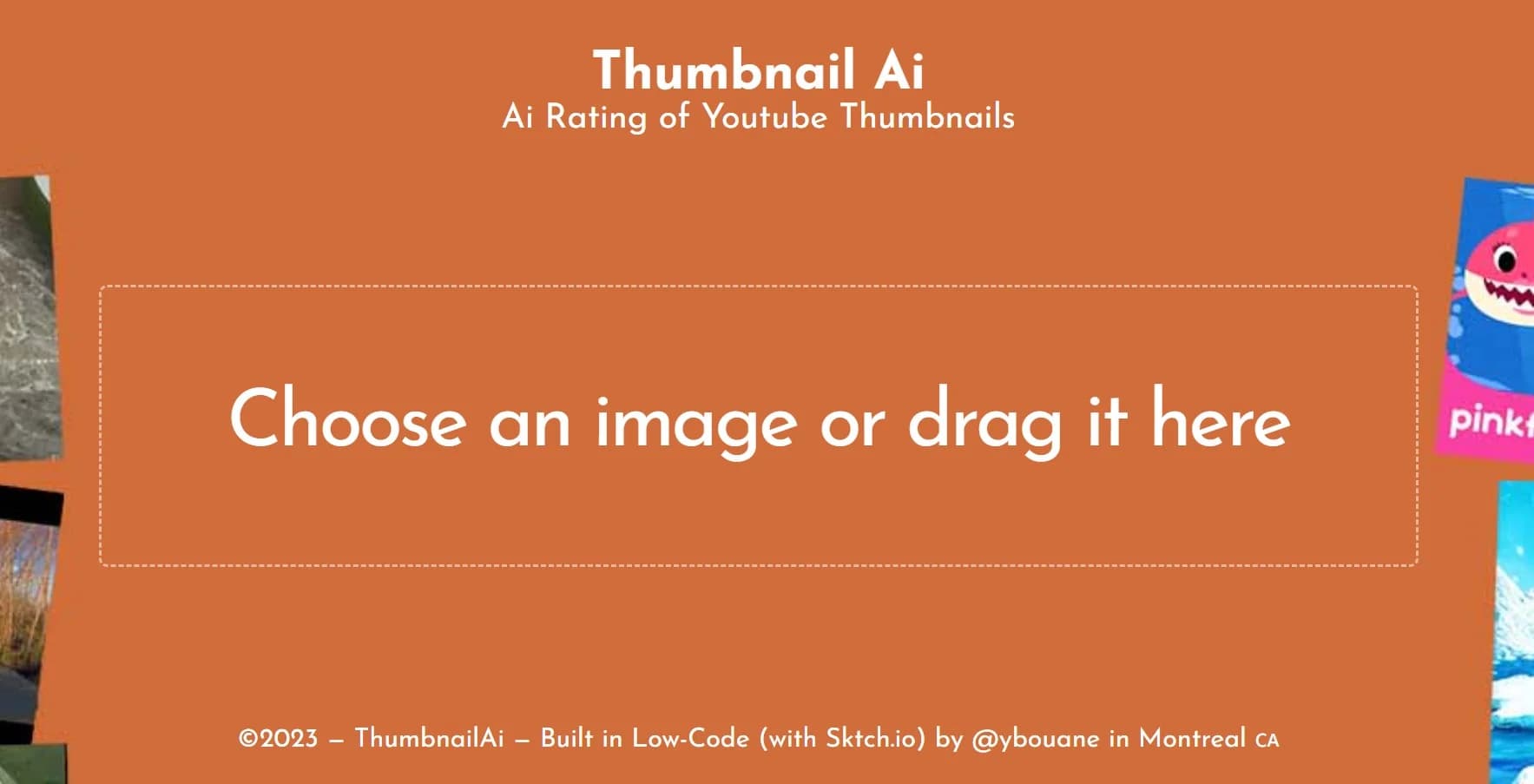 ThumbnailAI screenshot