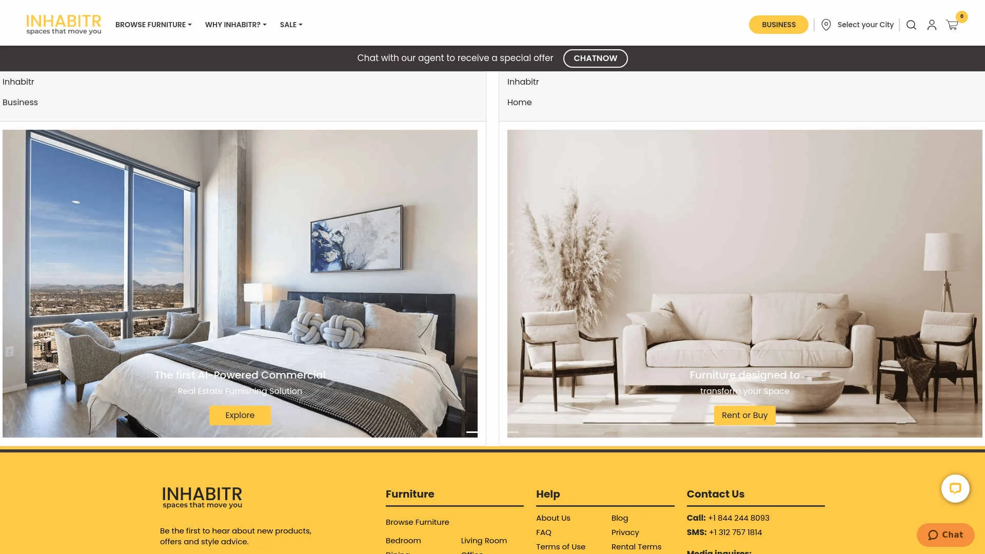 Inhabitr screenshot