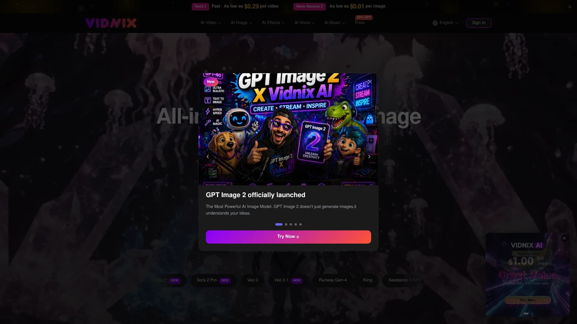 Vidnix.AI screenshot